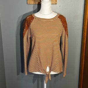 Maurice’s Yellow Stripe Sweater